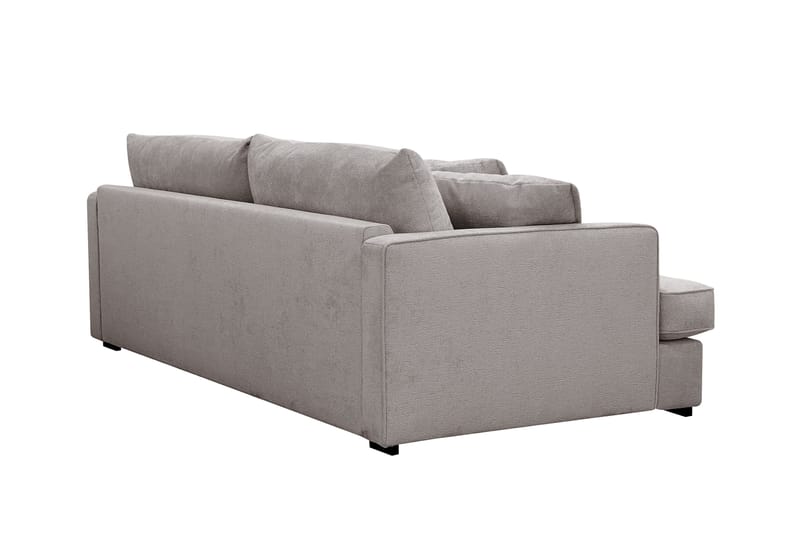 Rossita Lyx 2,5-seters ekstra dyp sofa i chenille - Grå/Brun - Møbler - Sofaer - Sofa 3 seter