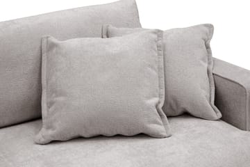 Rossita Lyx 2,5-seters ekstra dyp sofa i chenille - Grå/Brun - Møbler - Sofaer - Sofa 3 seter