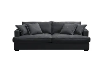 Rossita Lyx 2,5-seters ekstra dyp sofa i chenille