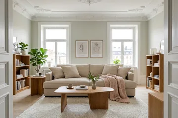 Rossita Lyx 2,5-seters ekstra dyp sofa i kordfløyel - Krem - Møbler - Sofaer - Sofa 3 seter