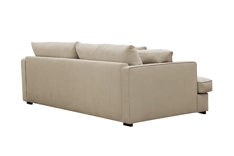 Rossita Lyx 2,5-seters ekstra dyp sofa i kordfløyel - Krem - Møbler - Sofaer - Sofa 3 seter
