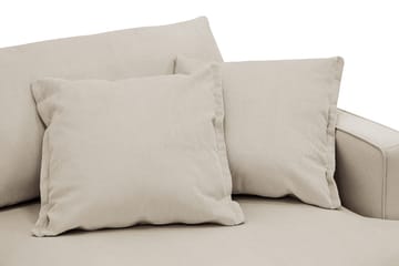 Rossita Lyx 2,5-seters ekstra dyp sofa i kordfløyel - Krem - Møbler - Sofaer - Sofa 3 seter