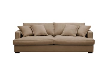 Rossita Lyx 2,5-seters ekstra dyp sofa i kordfløyel