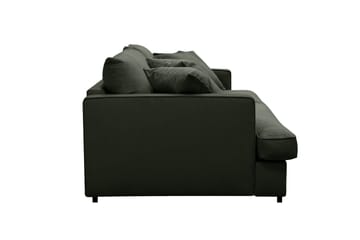 Rossita Lyx 2,5-seters ekstra dyp sofa i kordfløyel - Mørkegrønn - Møbler - Sofaer - Sofa 3 seter