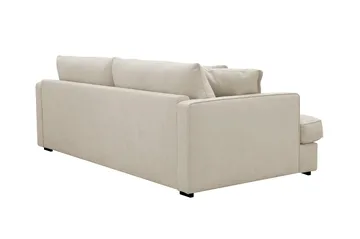 Rossita Lyx 2,5-seters ekstra dyp sofa i stoff - Beige - Møbler - Sofaer - Sofa 3 seter