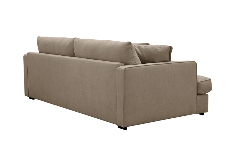Rossita Lyx 2,5-seters ekstra dyp sofa i stoff - Brun - Møbler - Sofaer - Sofa 3 seter