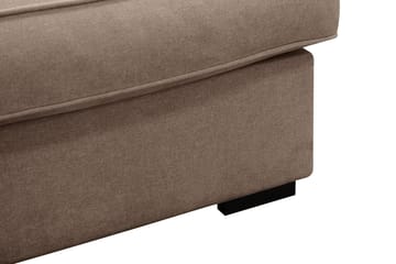 Rossita Lyx 2,5-seters ekstra dyp sofa i stoff - Mørkebrun - Møbler - Sofaer - Sofa 3 seter