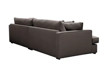 Rossita Lyx 3,5-seters Ekstra Dyp Sofa i Kordfløyel - Taupe - Møbler - Sofaer - 4 seter sofa