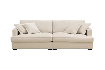 Rossita Lyx 3-seters ekstra dyp sofa i chenille
