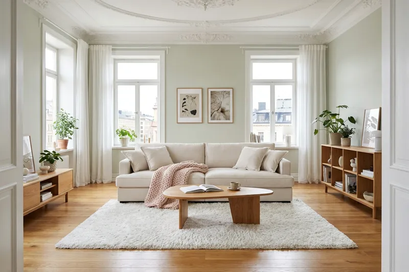 Rossita Lyx 3-seters ekstra dyp sofa i chenille - Trenza 06, Beige Chenille - Møbler - Sofaer - Sofa 3 seter