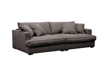 Rossita Lyx 3-seters ekstra dyp sofa i manchester - Taupe - Møbler - Sofaer - Sofa 3 seter