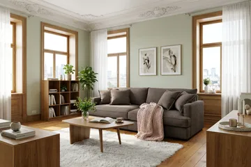 Rossita Lyx 3-seters ekstra dyp sofa i manchester - Taupe - Møbler - Sofaer - Sofa 3 seter