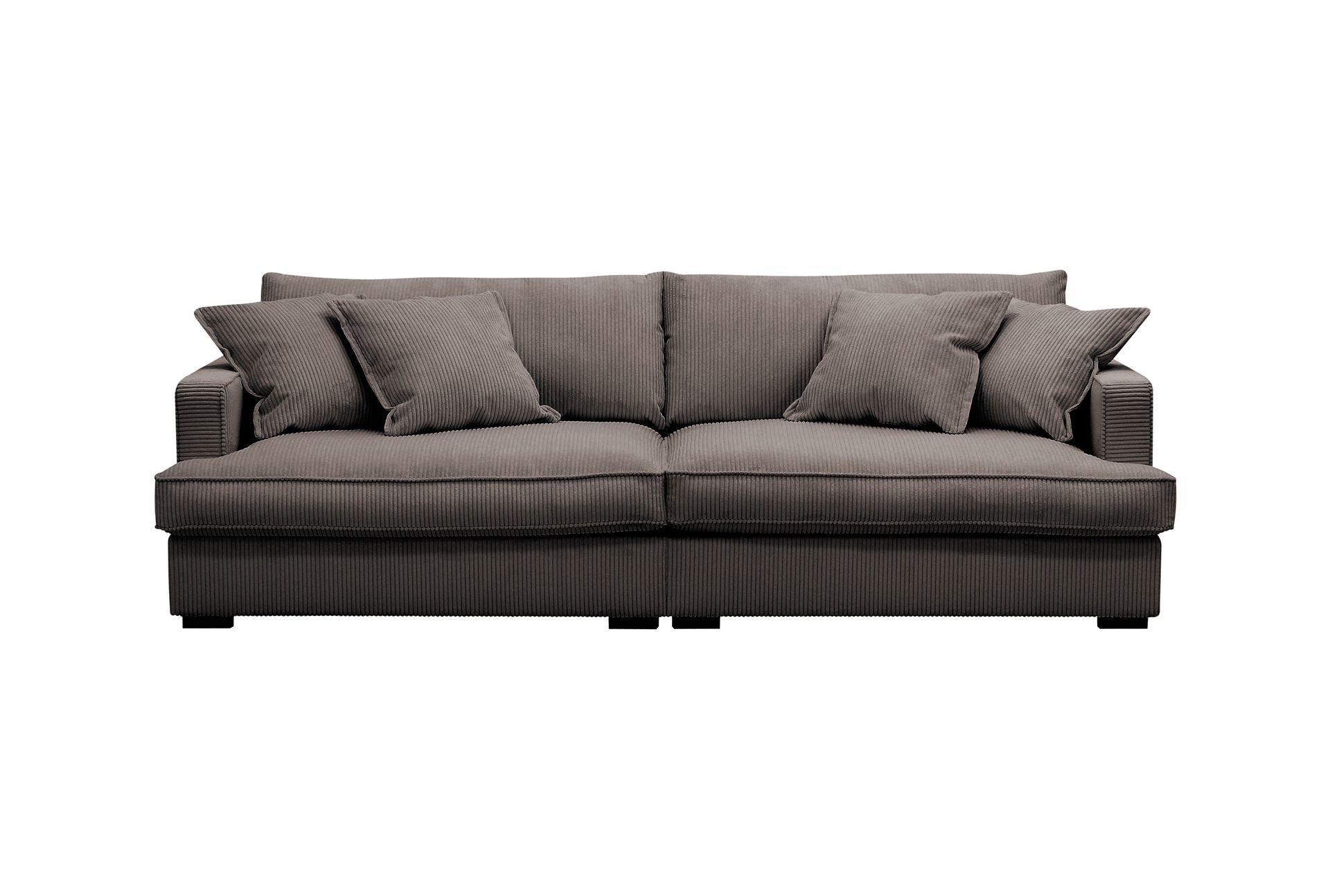 Rossita Lyx 3-seters ekstra dyp sofa i manchester - Taupe