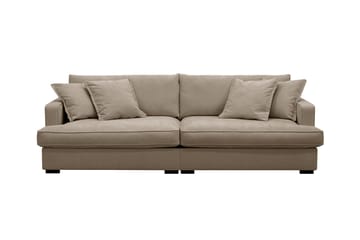 Rossita Lyx 3-seters ekstra dyp sofa i stoff