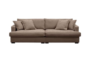 Rossita Lyx 3-seters ekstra dyp sofa i stoff
