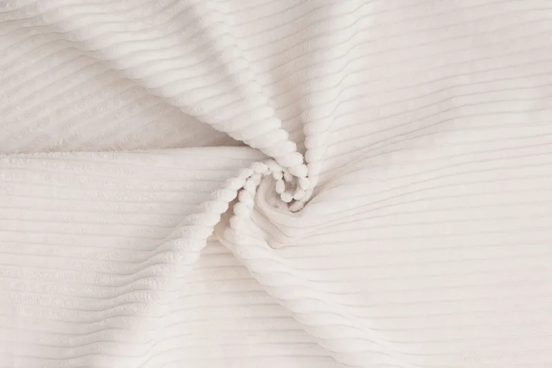 Rossita Lyx 4-seter Ekstra dyp Manchestersofa - Offwhite Manchester - Møbler - Sofaer - Fløyel sofaer