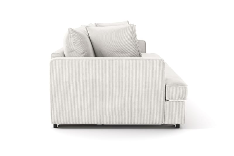 Rossita Lyx 4-seter Ekstra dyp Manchestersofa - Offwhite Manchester - Møbler - Sofaer - Fløyel sofaer