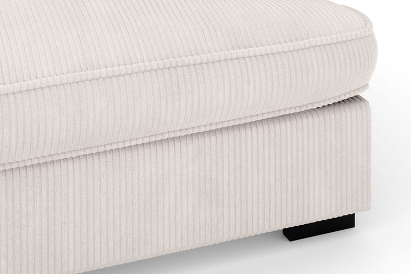 Rossita Lyx 4-seter Ekstra dyp Manchestersofa - Offwhite Manchester - Møbler - Sofaer - Fløyel sofaer
