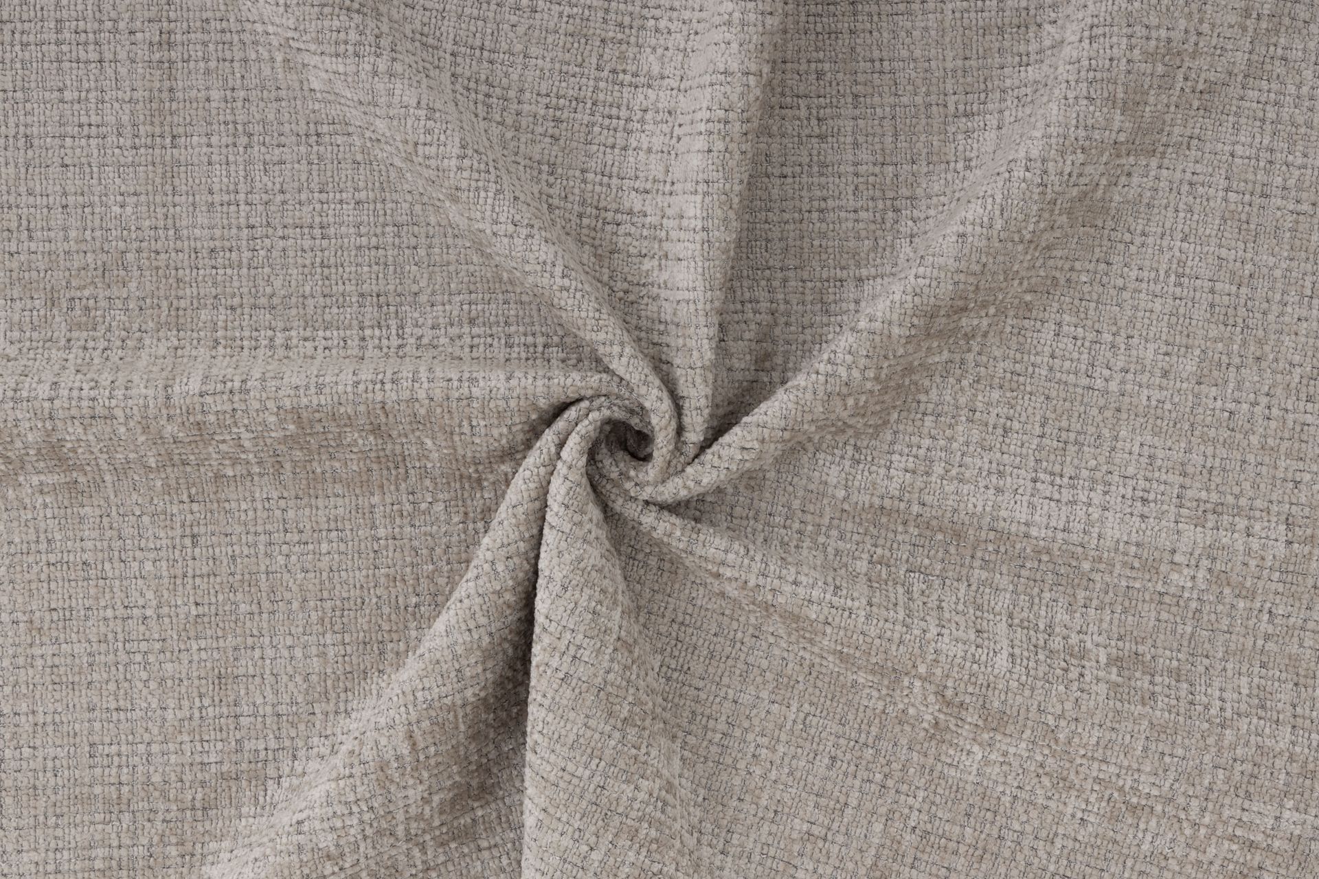 Rossita Lyx 4-seters Ekstra Dyp Sofa i Chenille - Grå / Beige - Møbler - Sofaer - 4 seter sofa
