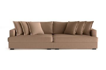 Rossita Lyx 4-seters Ekstra Dyp Sofa i Kordfløyel