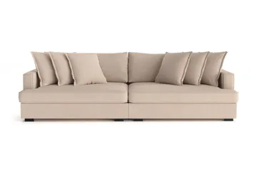Rossita Lyx 4-seters Ekstra Dyp Sofa i Stoff