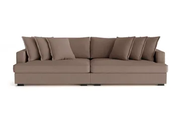 Rossita Lyx 4-seters Ekstra Dyp Sofa i Stoff