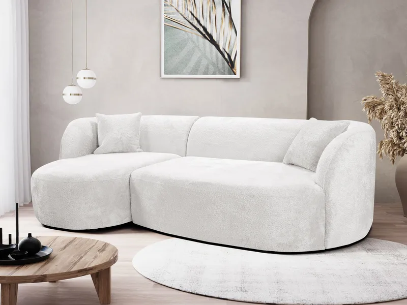 Rylian 3-seters sofa med divan - hvit - Møbler - Sofaer - Hjørnesofa