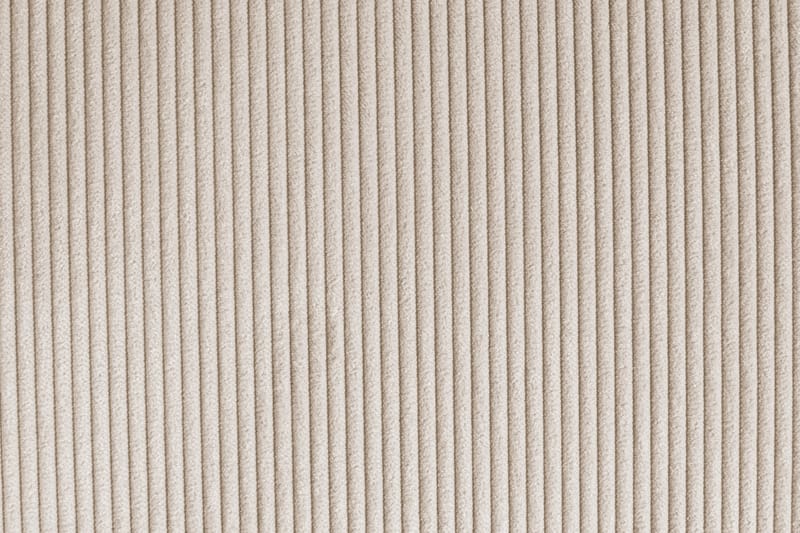 Scandi dyp 3-seters sofa i Kordfløyel - Beige - Møbler - Sofaer - Sofa 3 seter
