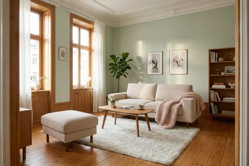 Scandi dyp 3-seters sofa i Kordfløyel - Beige - Møbler - Sofaer - Sofa 3 seter