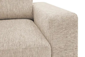 Scandi Dyp 4-seters sofa i chenille - Beige - Møbler - Sofaer - Fløyel sofaer