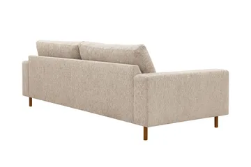 Scandi Dyp 4-seters sofa i chenille - Beige - Møbler - Sofaer - Fløyel sofaer