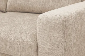 Scandi Dyp 4-seters sofa i chenille - Beige - Møbler - Sofaer - Fløyel sofaer