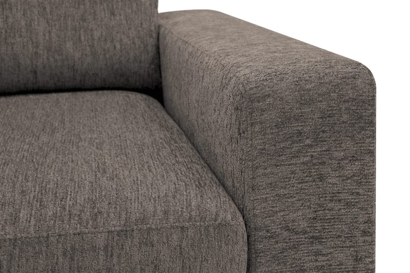 Scandi Dyp 4-seters sofa i chenille - Grå - Møbler - Sofaer - Fløyel sofaer