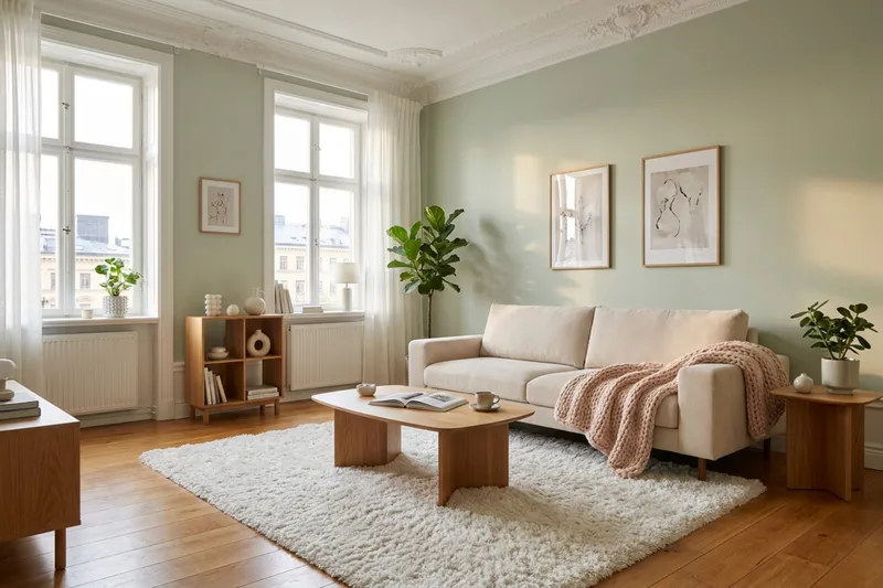 Scandi Dyp 4-seters sofa i Kordfløyel - Beige - Møbler - Sofaer - 4 seter sofa