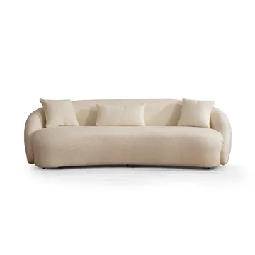 Scone 3-seters sofa - Kremhvit - Møbler - Sofaer - Sofa 3 seter