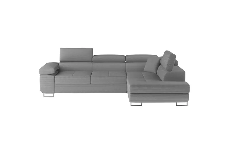 Seksjon Eltap Anton 272x203x85 cm - Jarell 04, Lys Grå, Høyre - Møbler - Sofaer - Sovesofaer