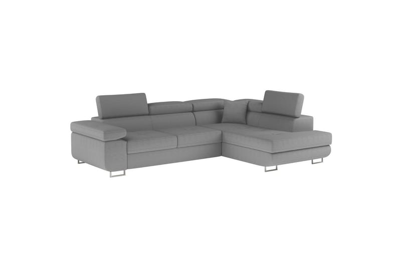 Seksjon Eltap Anton 272x203x85 cm - Jarell 04, Lys Grå, Høyre - Møbler - Sofaer - Sovesofaer