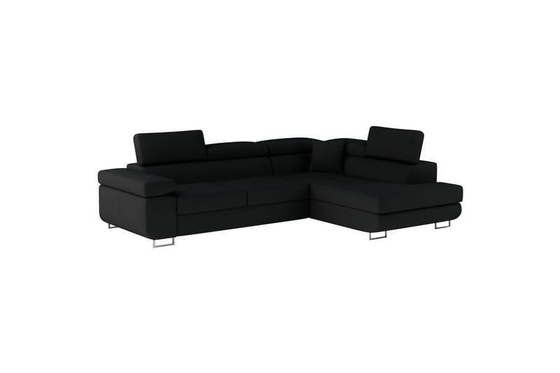 Seksjon Eltap Anton 272x203x85 cm - Sawana 14, Svart, Høyre - Møbler - Sofaer - Sovesofaer