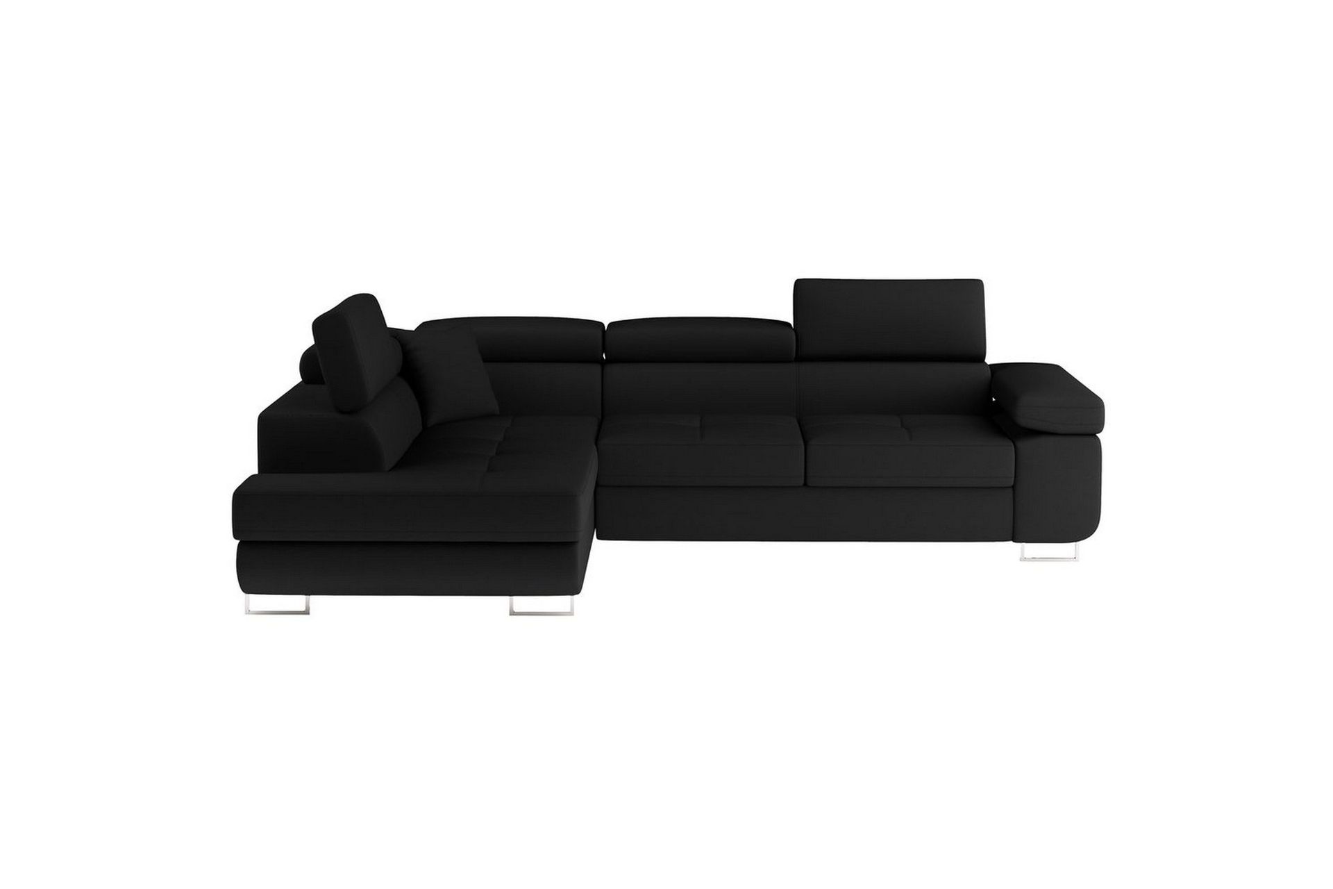 Seksjon Eltap Anton 272x203x85 cm - Sawana 14, Svart, Venstre