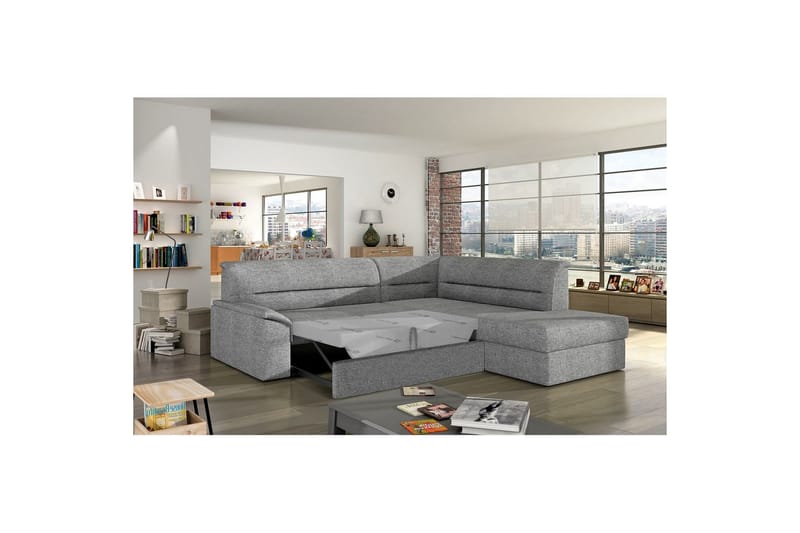 Seksjon Eltap Elano 255x212x90 cm - Sawana 21, Høyre - Møbler - Sofaer - Sovesofaer