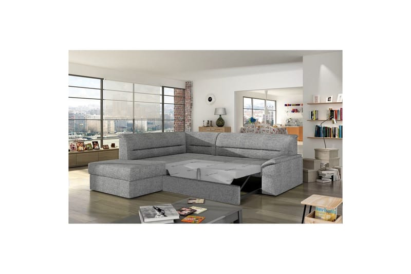 Seksjon Eltap Elano 255x212x90 cm - Sawana 21, Venstre - Møbler - Sofaer - Sovesofaer