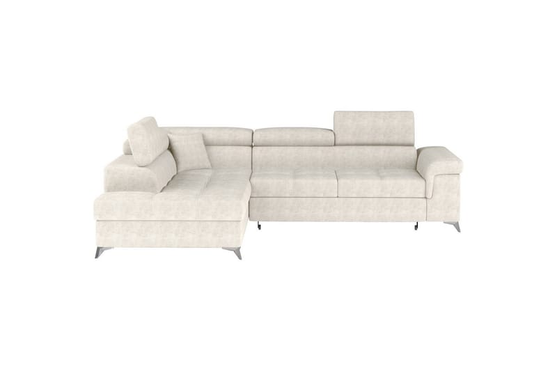 Seksjon Eltap Eridano 275x202x88 cm - Amore 01, Hvit, Venstre - Møbler - Sofaer - Sovesofaer