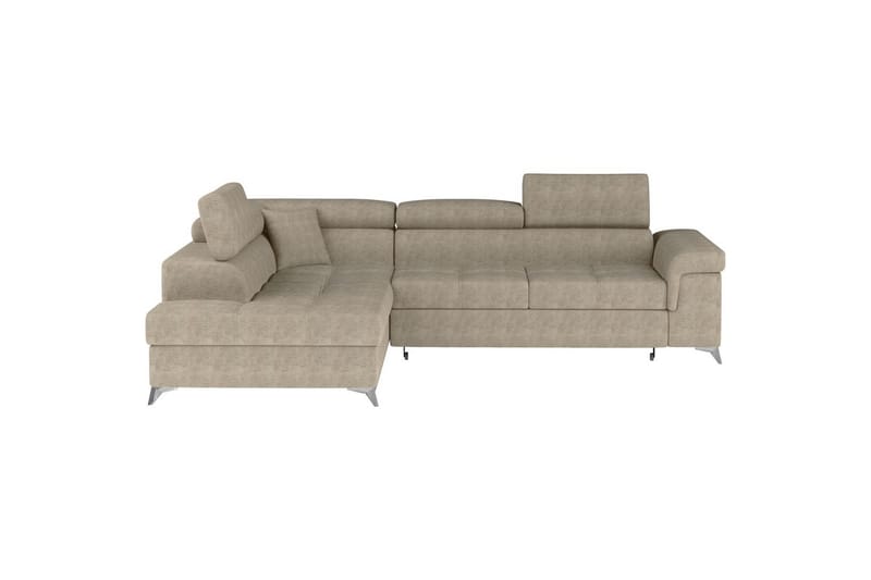 Seksjon Eltap Eridano 275x202x88 cm - Amore 18, Beige, Venstre - Møbler - Sofaer - Sovesofaer