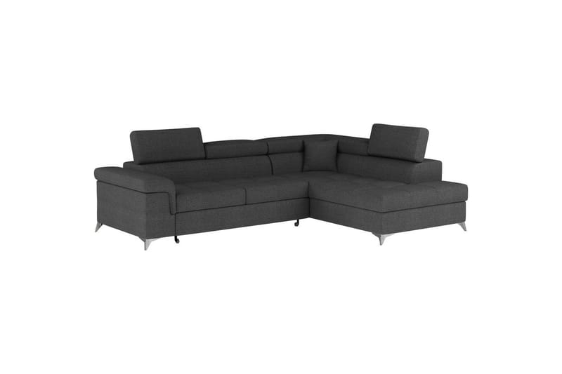 Seksjon Eltap Eridano 275x202x88 cm - Inari 96, Mørk Grå, Høyre - Møbler - Sofaer - Sovesofaer