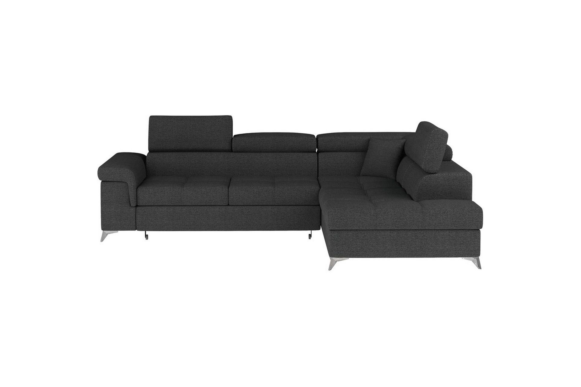 Seksjon Eltap Eridano 275x202x88 cm - Inari 96, Mørk Grå, Høyre