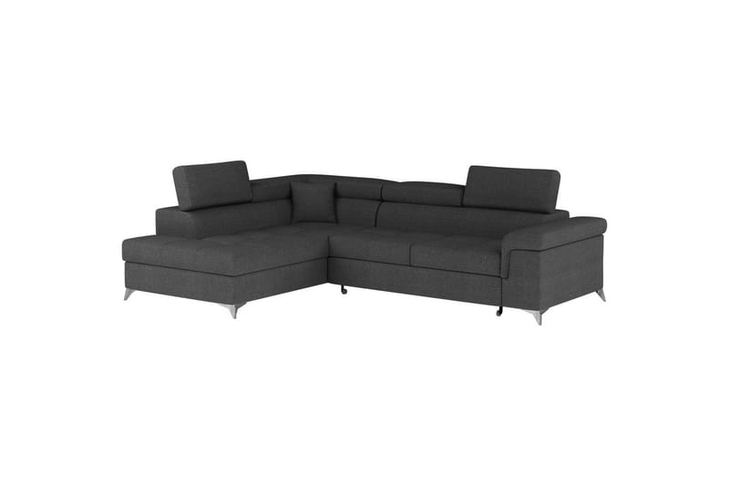 Seksjon Eltap Eridano 275x202x88 cm - Inari 96, Mørk Grå, Venstre - Møbler - Sofaer - Sovesofaer