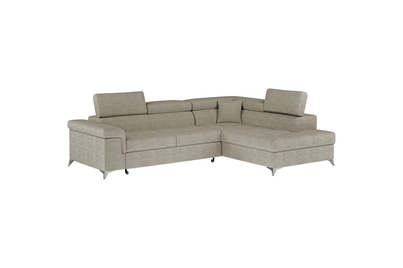Seksjon Eltap Eridano 275x202x88 cm - Manhattan 20, Mørk Beige, Høyre - Møbler - Sofaer - Sovesofaer