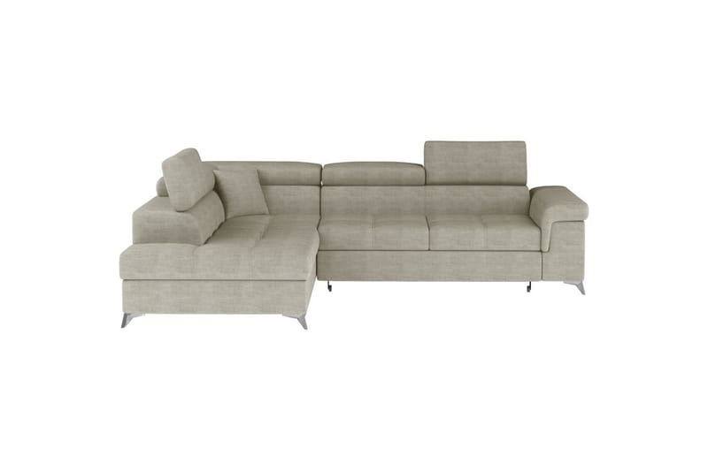 Seksjon Eltap Eridano 275x202x88 cm - Manhattan 20, Mørk Beige, Venstre - Møbler - Sofaer - Sovesofaer