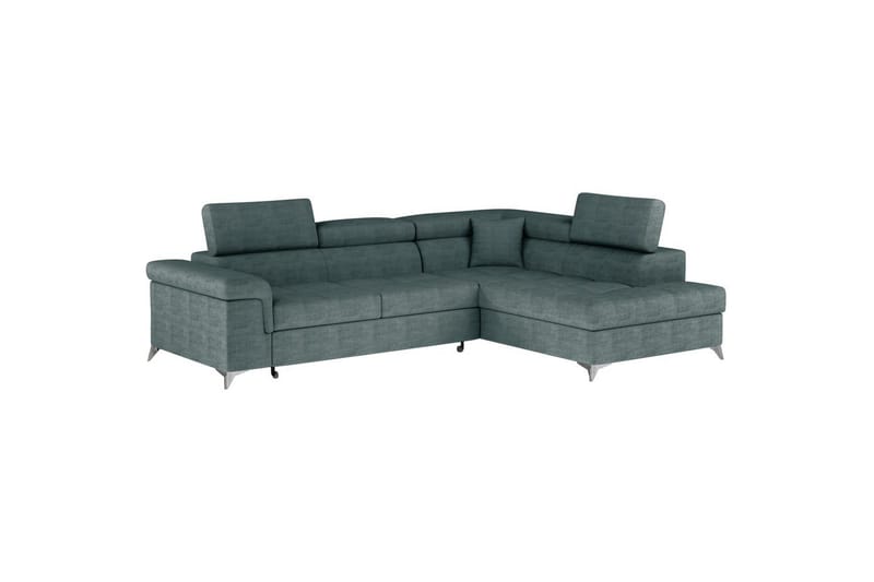 Seksjon Eltap Eridano 275x202x88 cm - Manhattan 38, Grønn, Høyre - Møbler - Sofaer - Sovesofaer