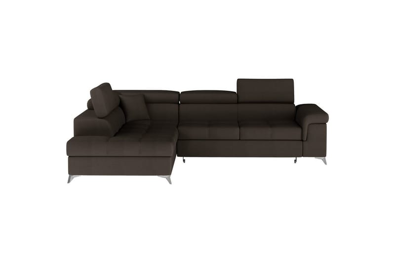 Seksjon Eltap Eridano 275x202x88 cm - Monolith 29, Mørk Brun, Venstre - Møbler - Sofaer - Sovesofaer